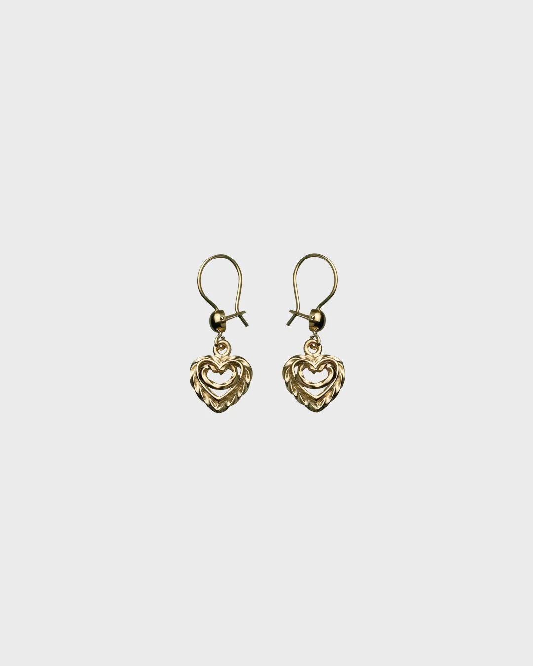 The heart of the house single earring gold