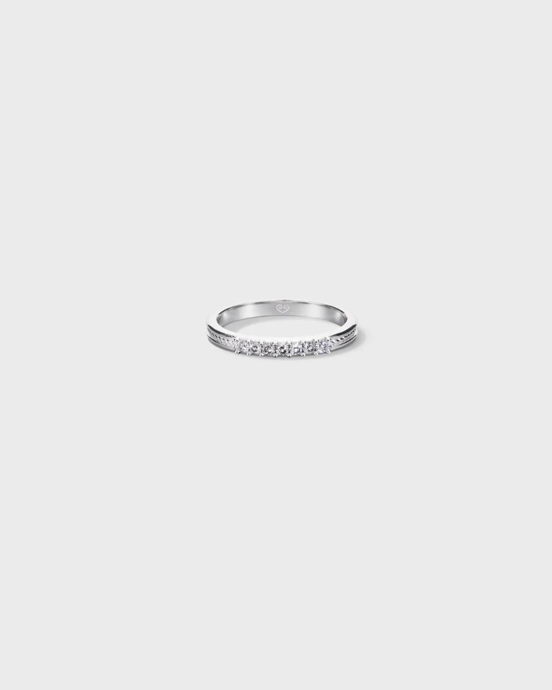 Heritage Diamond Ring 7 x 0.02 ct white gold - Image 3