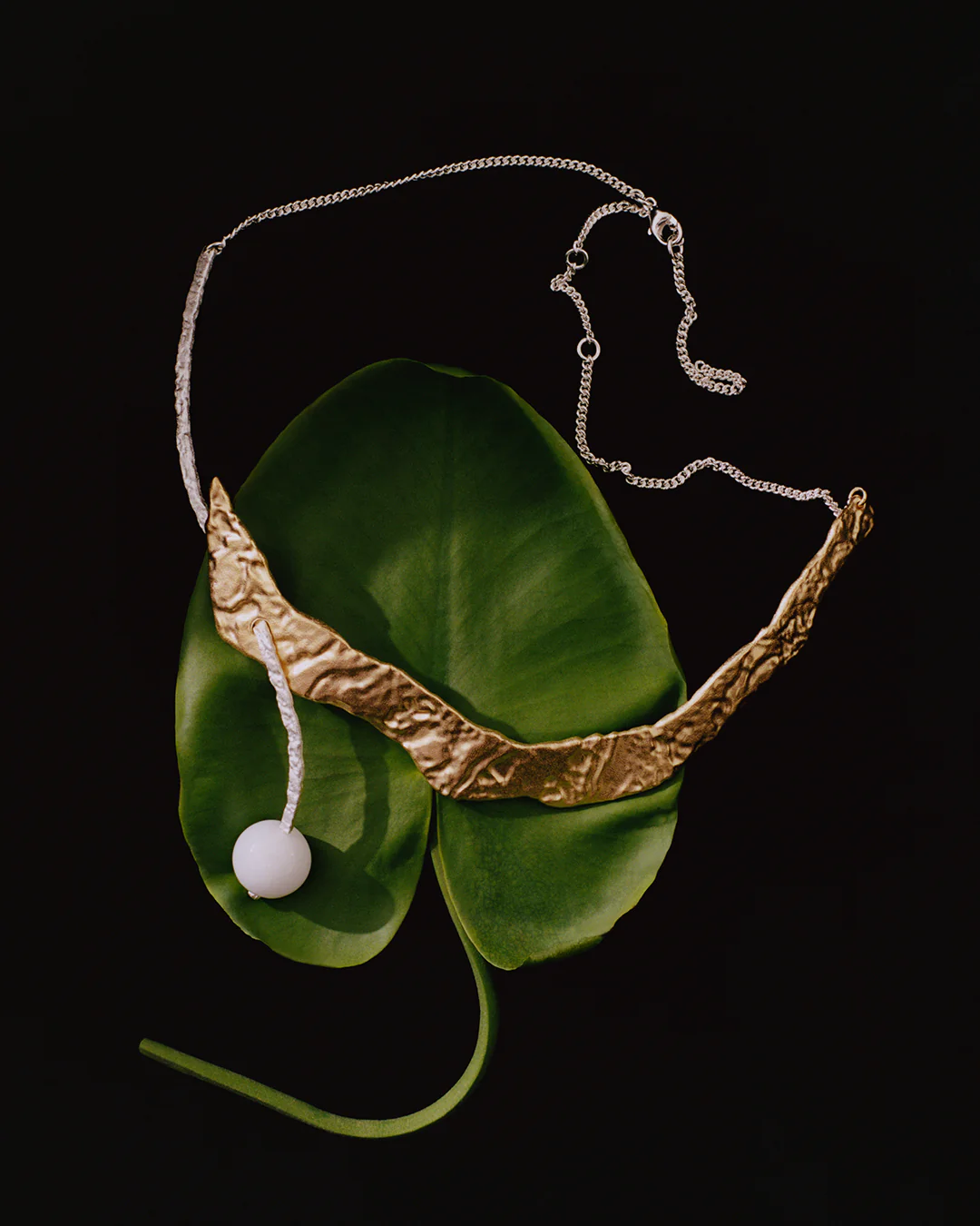Itu necklace silver gold-plated - Image 4