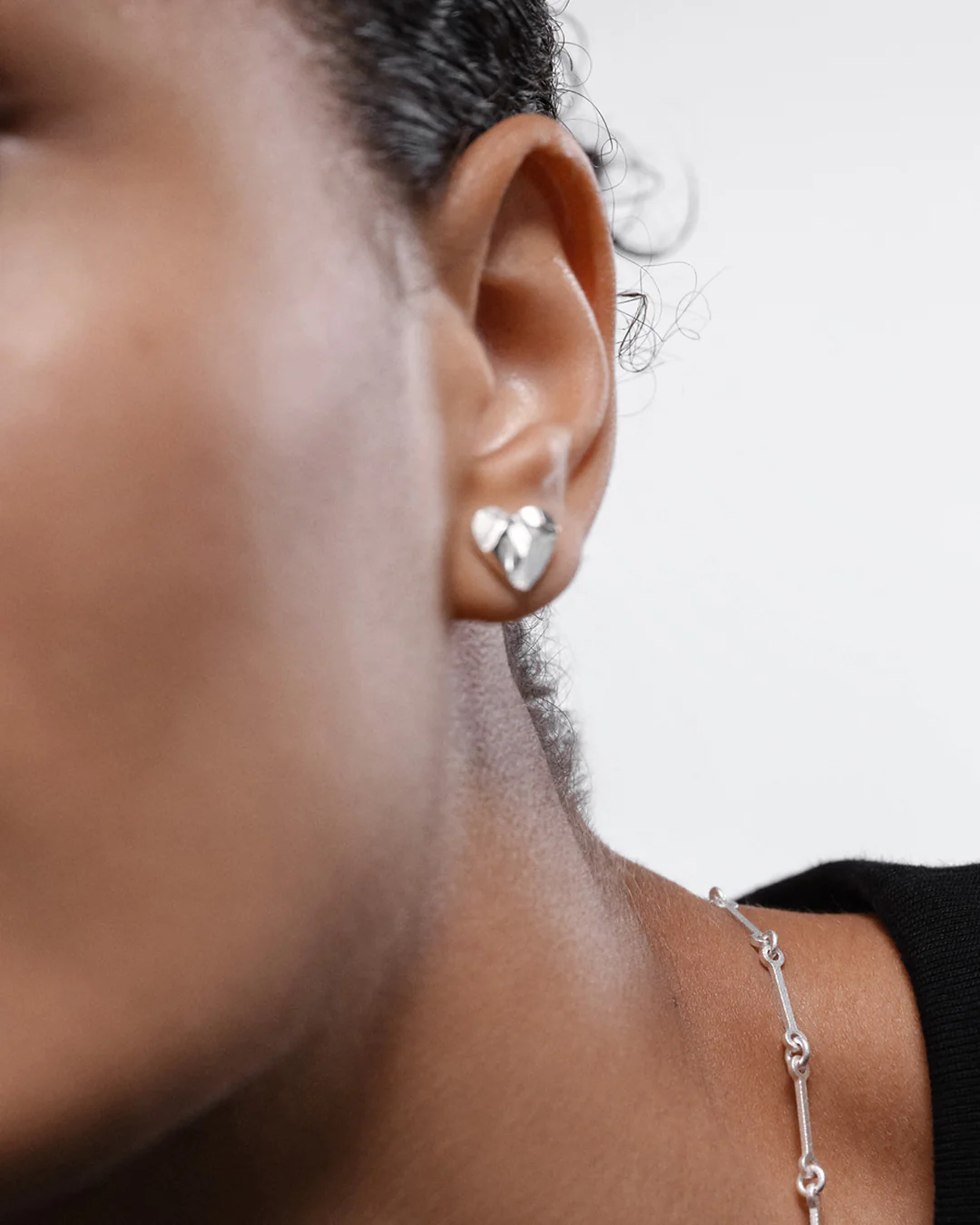 My Foolish Heart single earring silver - Image 2
