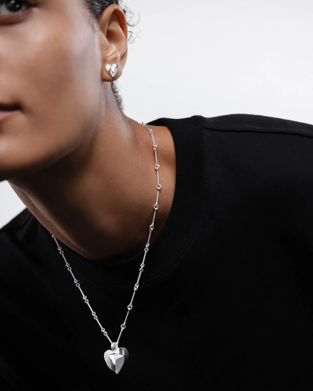 My Foolish Heart single earring silver - Image 3