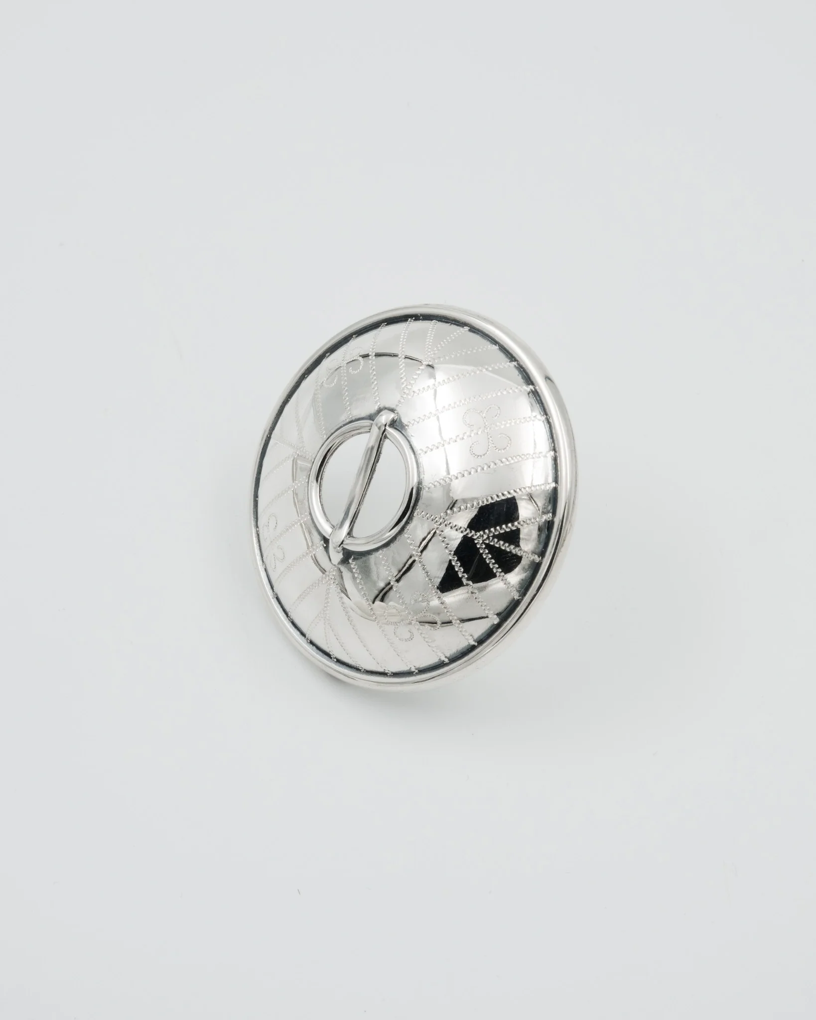 Held Ainonepin brooch silver engraved - Image 2