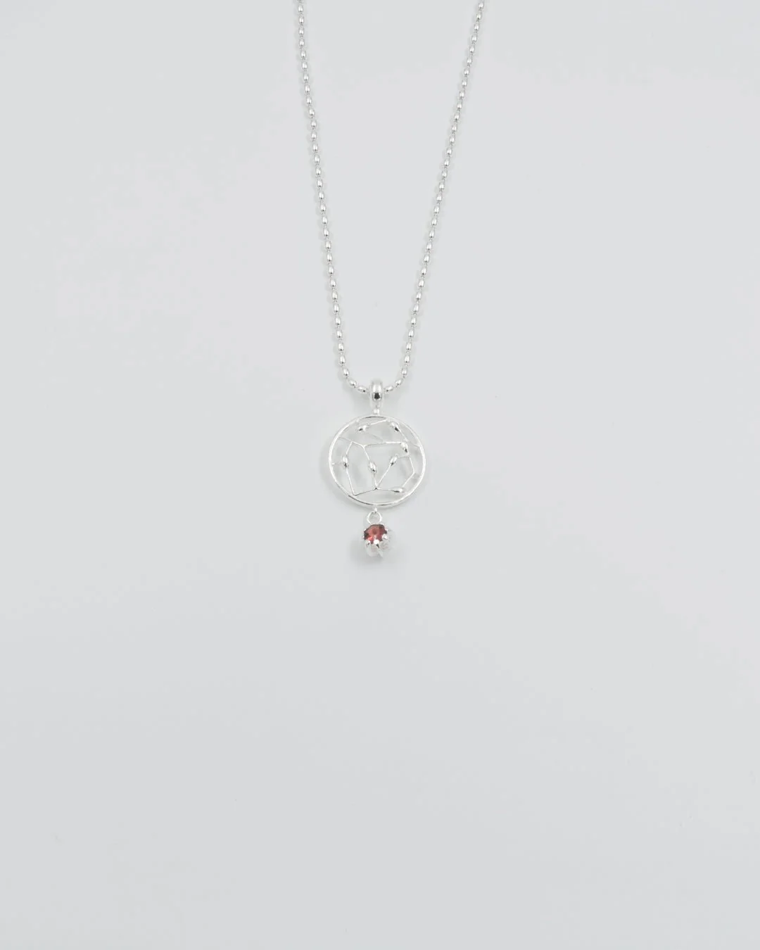Kept Carmen pendant small 42 cm silver