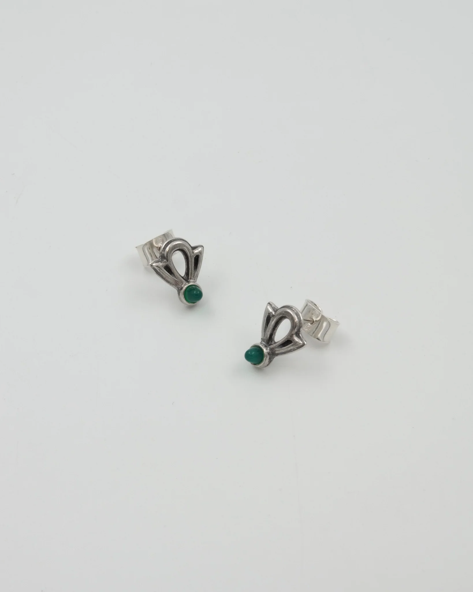 Pidetty Illusioni earrings small silver agate - Image 2