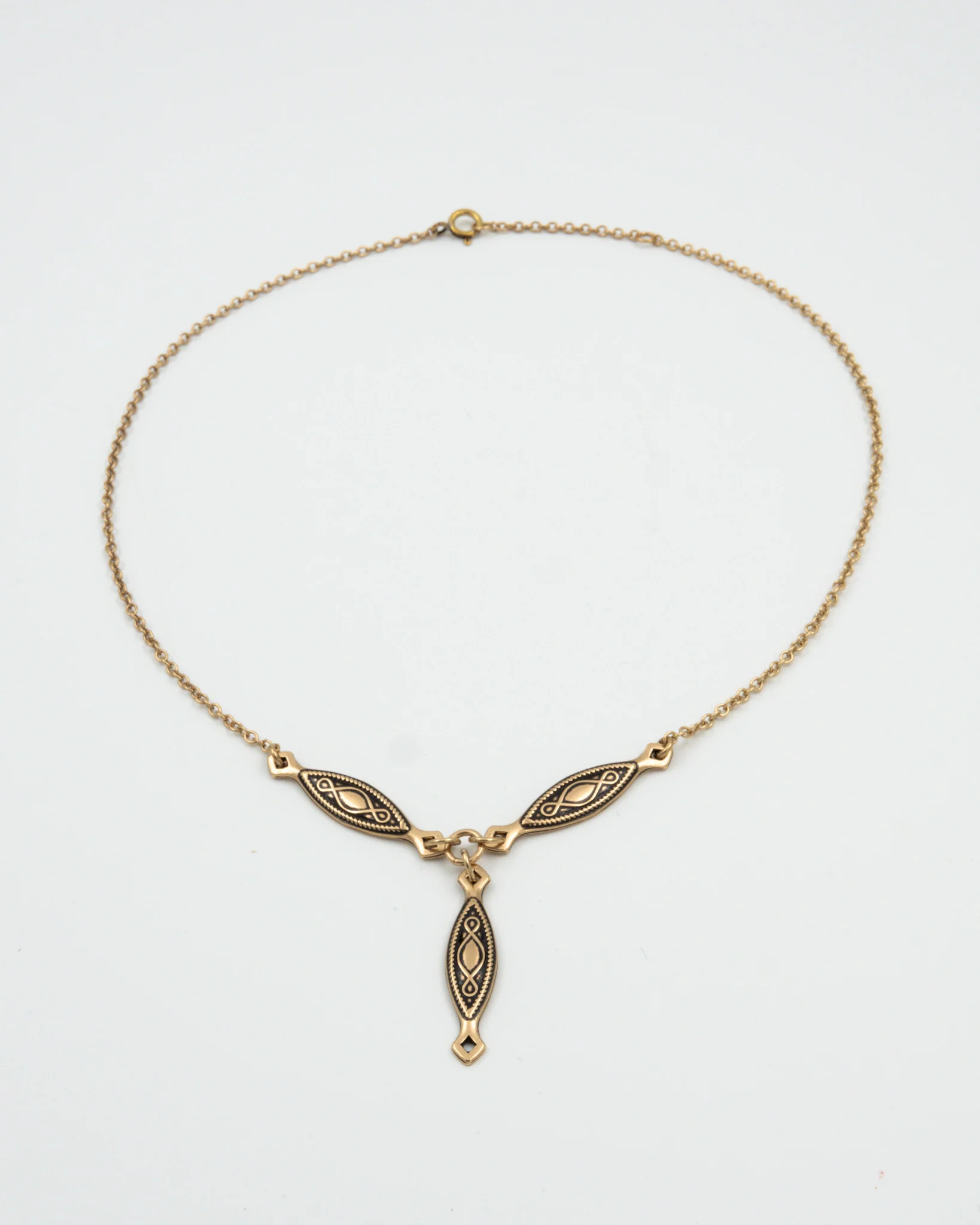 Kept Karelia necklace 42/45 cm bronze