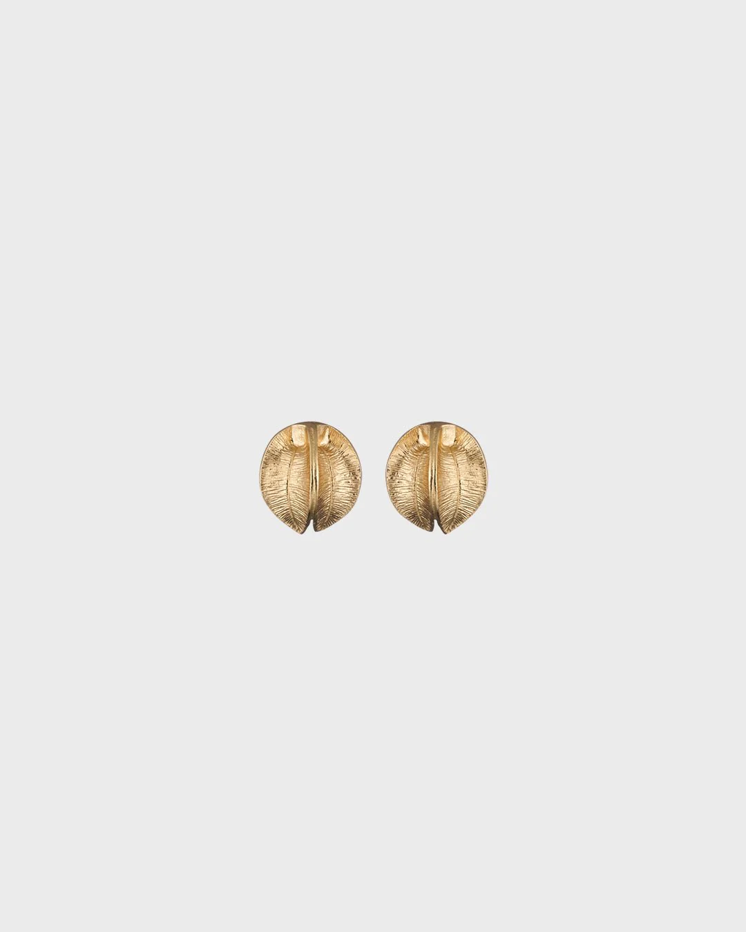 Held Snowflake stud earrings bronze