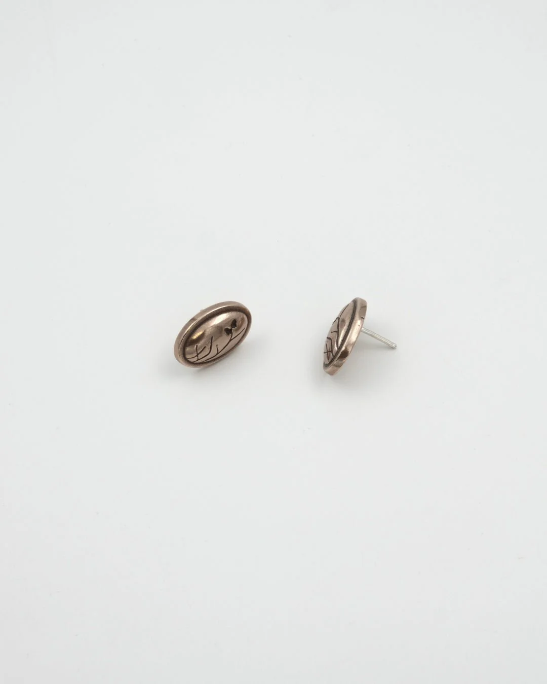 Held Women's power earrings bronze