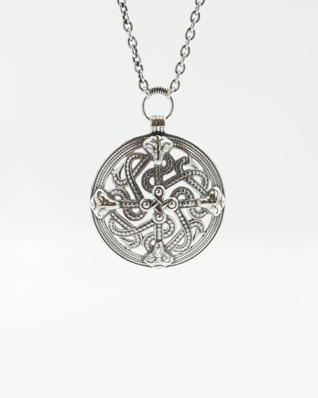Held pendant from the Viking age 70 cm silver