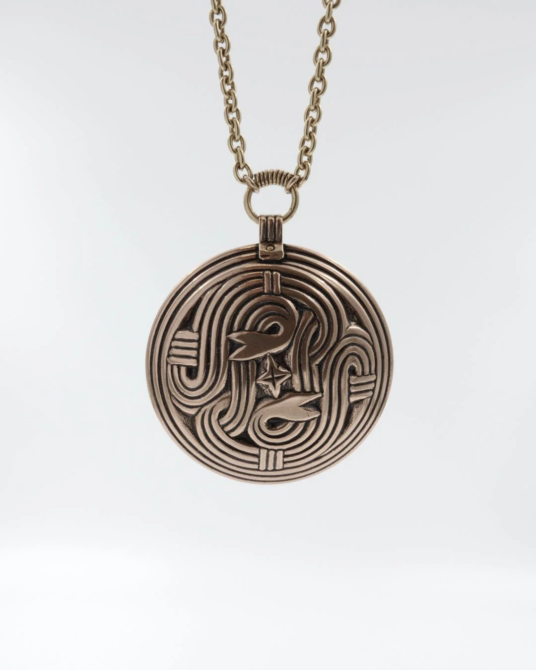 Held pendant from the Viking age 70 cm bronze