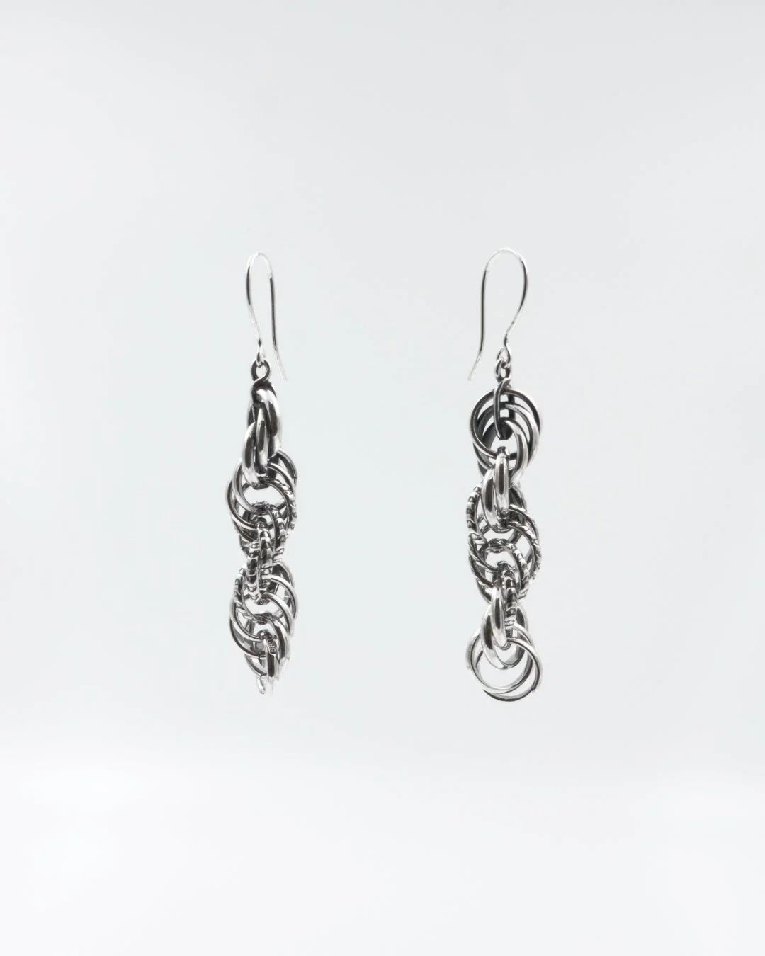 Pitedty Setukainen kääty earrings large silver