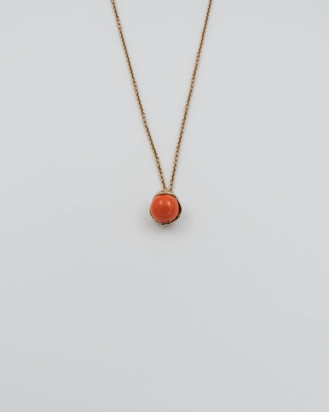 Pidetty Tintti pendant 70 cm bronze orange ceramic