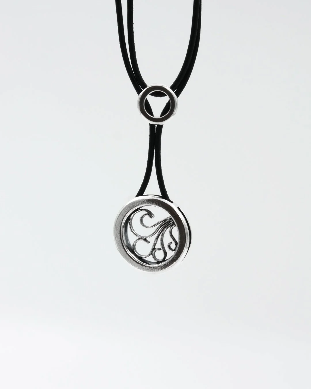 Kept Vellamo pendant 45 cm silver black
