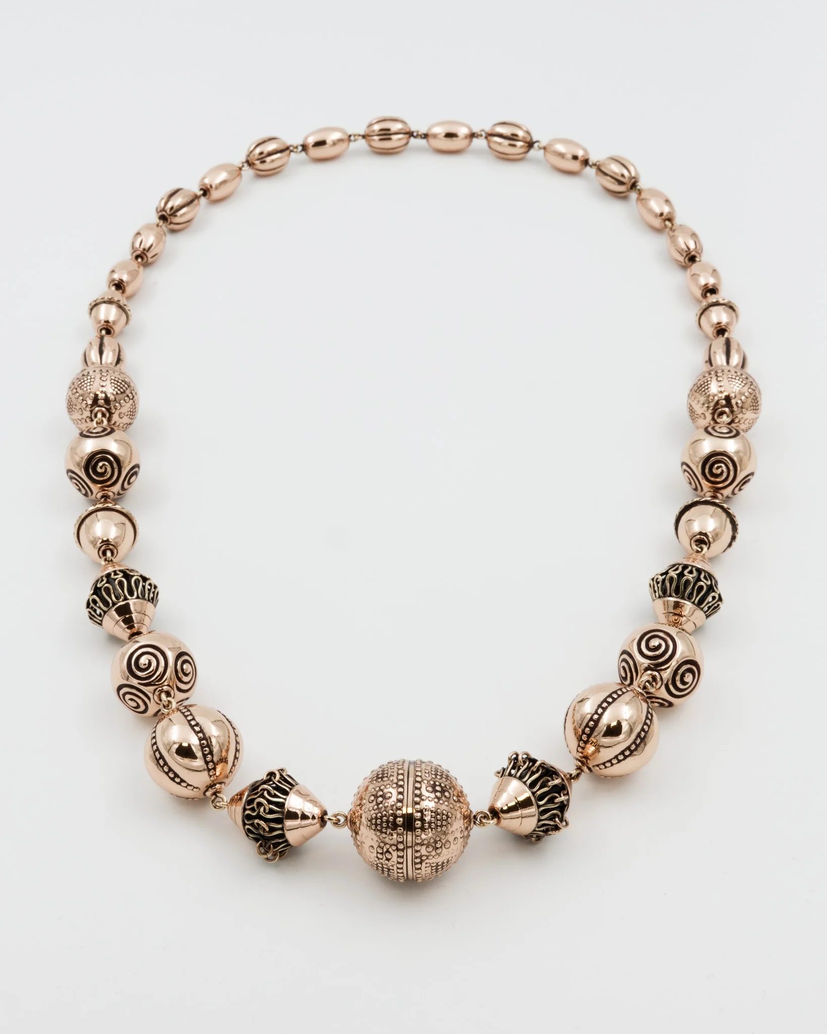 Preloved Halikko necklace 70 cm bronze - Image 2