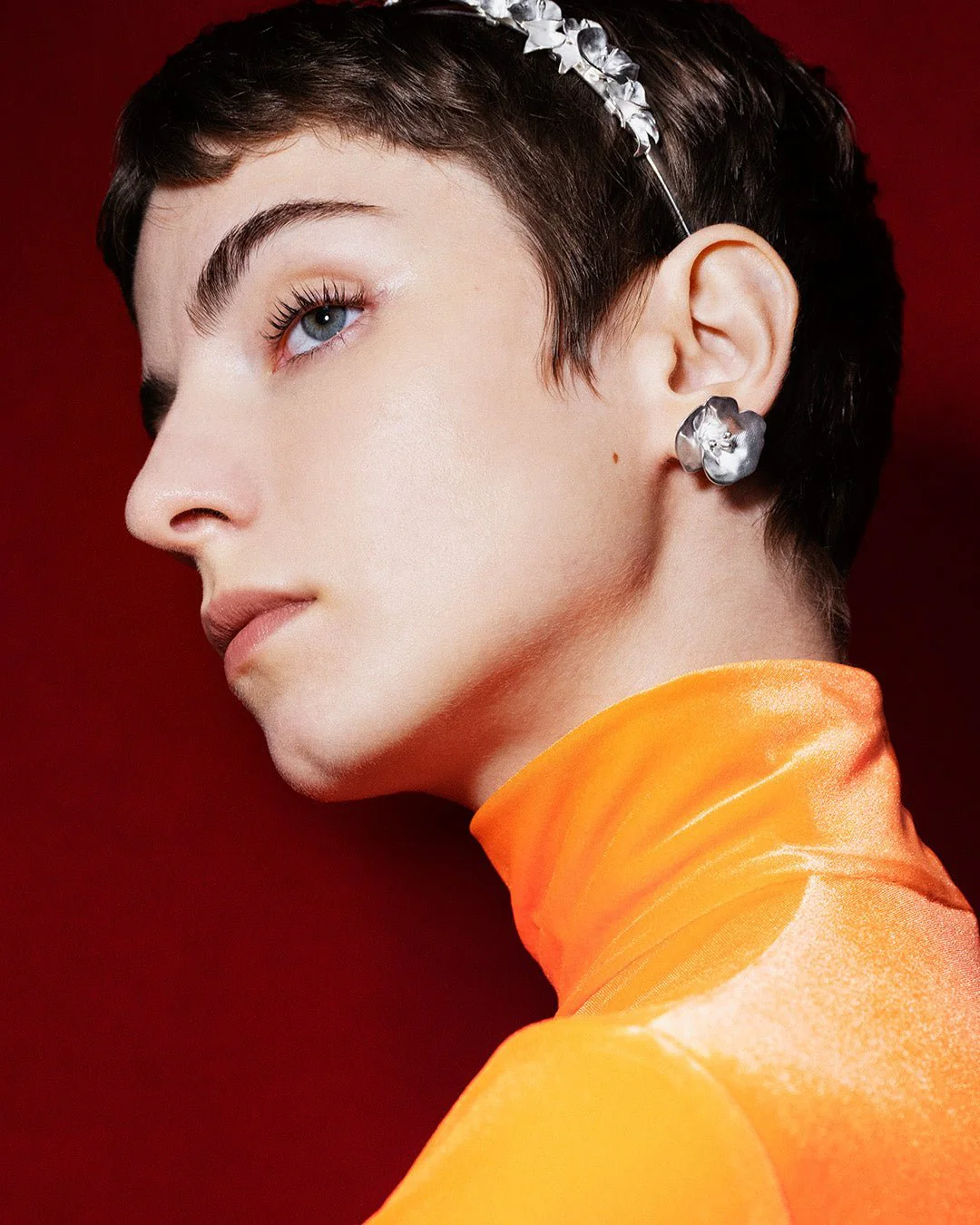Summer Night Rose Hairband bronze - Image 3