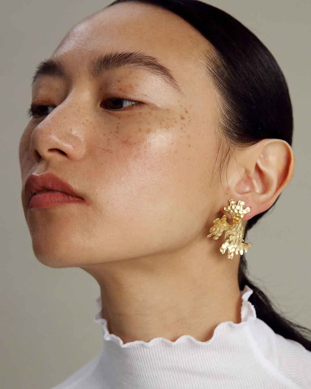Tundra Earrings bronze - Image 3