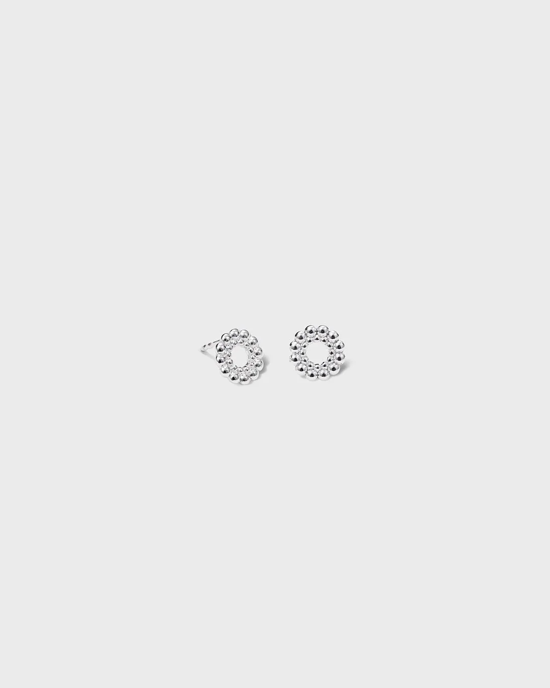 Valoisa single stud earring silver
