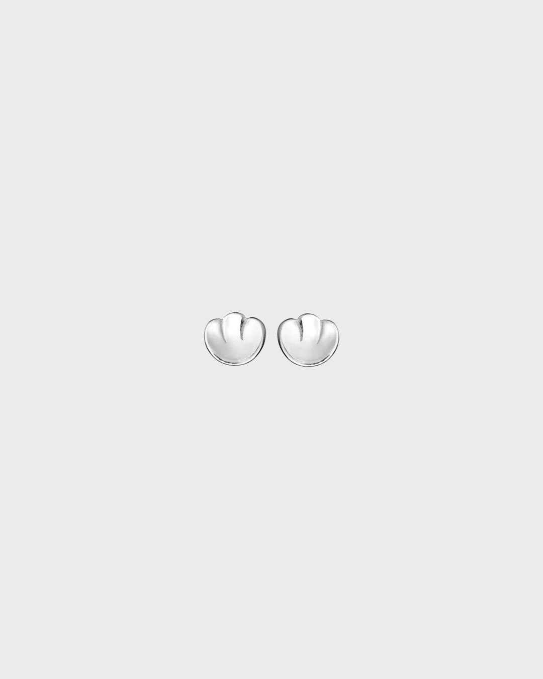 Wings single earring silver left